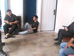 Babinsa Srimulya Laksanakan Komsos, Pererat Kemanunggalan TNI dan Masyarakat