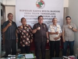 Koperasi Karya Mulia Mandiri Desa Teluk Tenggulang Gelar RAT 2026, Dihadiri Pemkab Banyuasin
