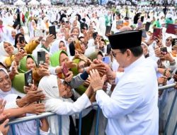 Presiden Prabowo Hadiri Mujahadah Kubro Satu Abad NU, Tegaskan Sinergi Ulama dan Negara
