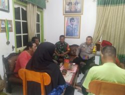 Babinsa Siring Agung Komsos dengan Warga, Imbau Jaga Kebersihan dan Kesehatan di Musim Hujan