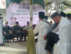 Resmikan Masjid Al-Fatah Baznas, Wali Kota Palembang Ratu Dewa: Masjid Harus Jadi Pusat Ibadah, Sosial dan Ekonomi Umat