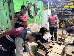Operasi Pekat Musi 2026: Polda Sumsel Sita 523 Botol Miras Ilegal di Palembang