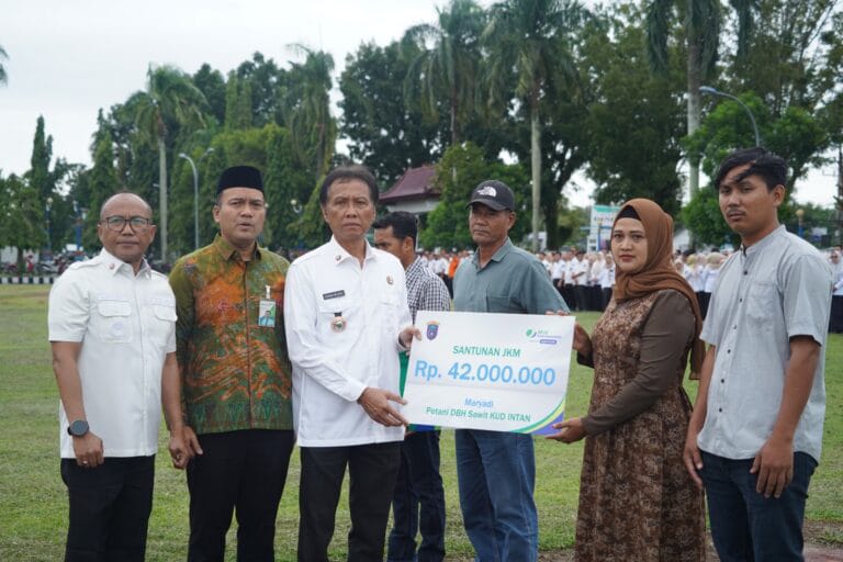 Ratusan Pekerja Sawit di OKI Terlindungi BPJS Ketenagakerjaan 1