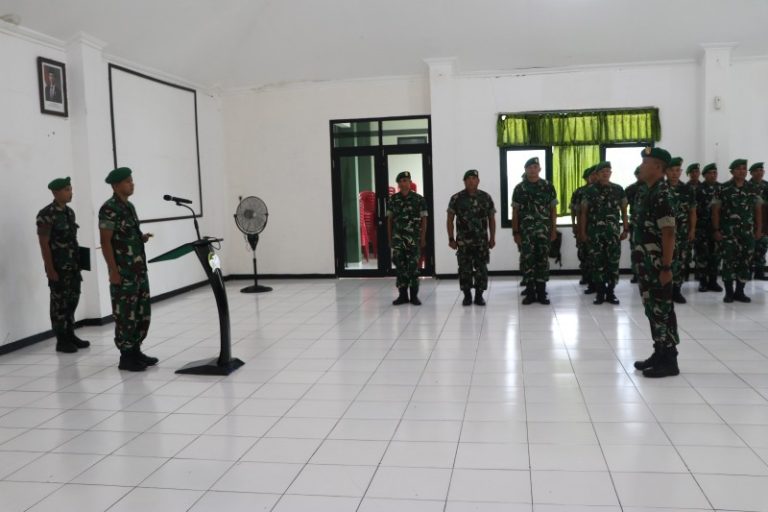 Dandim 0807/Tulungagung Pimpin Laporan Korps Pindah Satuan Kapten Wawan Handaru 1