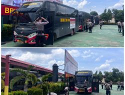 Dari Sumsel untuk Aceh: 100 Brimob Polda Sumsel Tuntaskan Misi Kemanusiaan Operasi Aman Nusa II