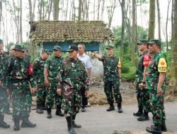 Progres TMMD ke-127 Capai 90 Persen, Wasev Sterad Pastikan Pembangunan di Kediri Tepat Waktu