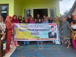 Serap Aspirasi Warga Lempuing, Anggota DPRD OKI Doddy Primadona Perjuangkan Infrastruktur Desa