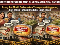Program Makan Bergizi Gratis di Cigalontang Disorot, Orang Tua Murid Keluhkan Roti Tanpa Tanggal Produksi