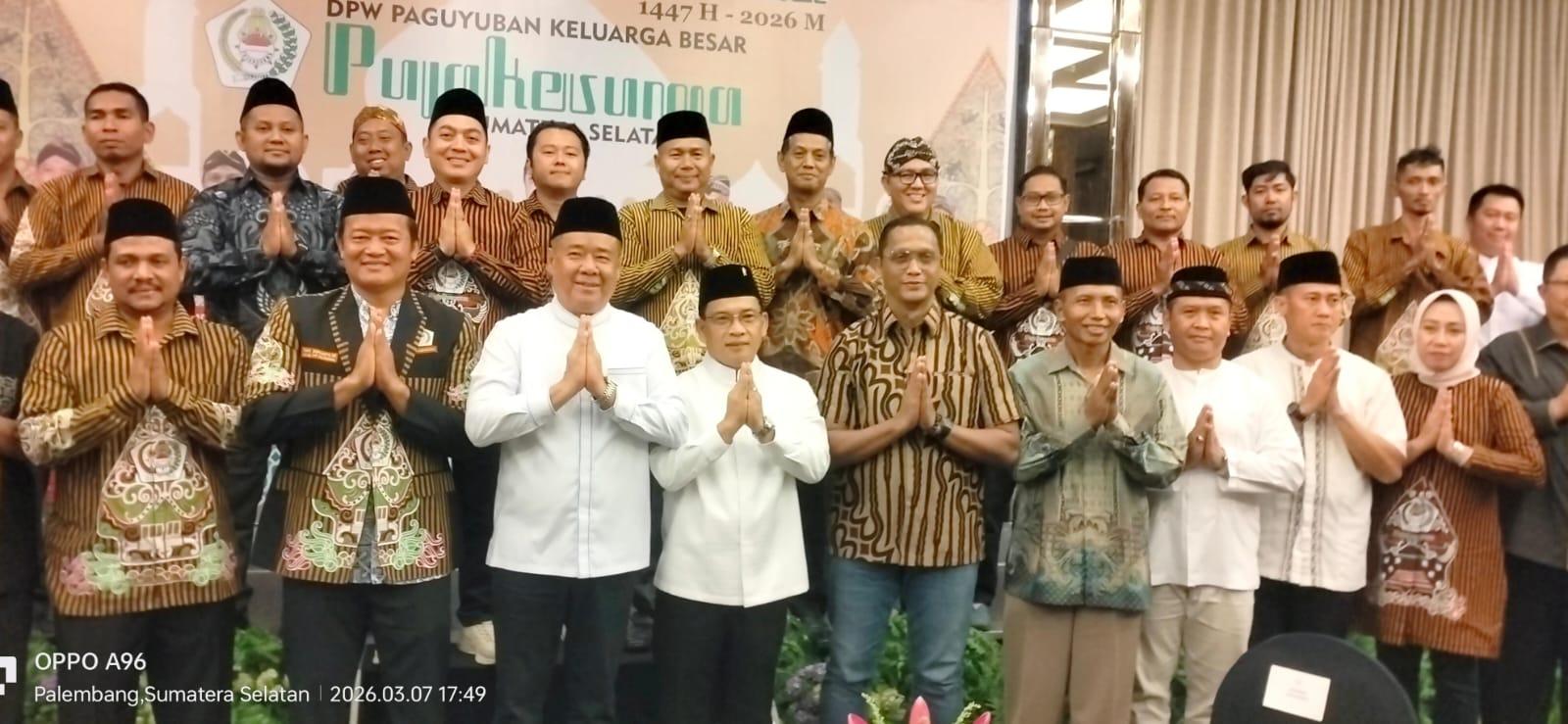Wagub Sumsel Cik Ujang Hadiri Bukber Pujakesuma, Tekankan Kebersamaan dengan Warga Sumsel 1