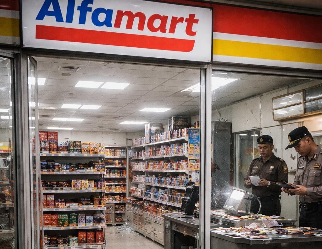 Oknum TNI AD Diduga Bobol Enam Minimarket di Tulungagung–Trenggalek, Pelaku AM Ditangkap Saat Beraksi 1