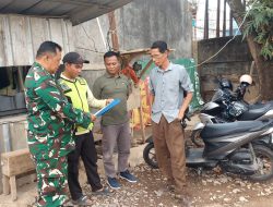 Babinsa Sukamaju Koramil 418-08/Sako Perkuat Silaturahmi dengan Warga Lewat Komsos di Sako