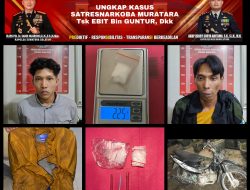 Polisi Tangkap Dua Pengedar Sabu di Muba Jelang Operasi Ketupat Musi 2026
