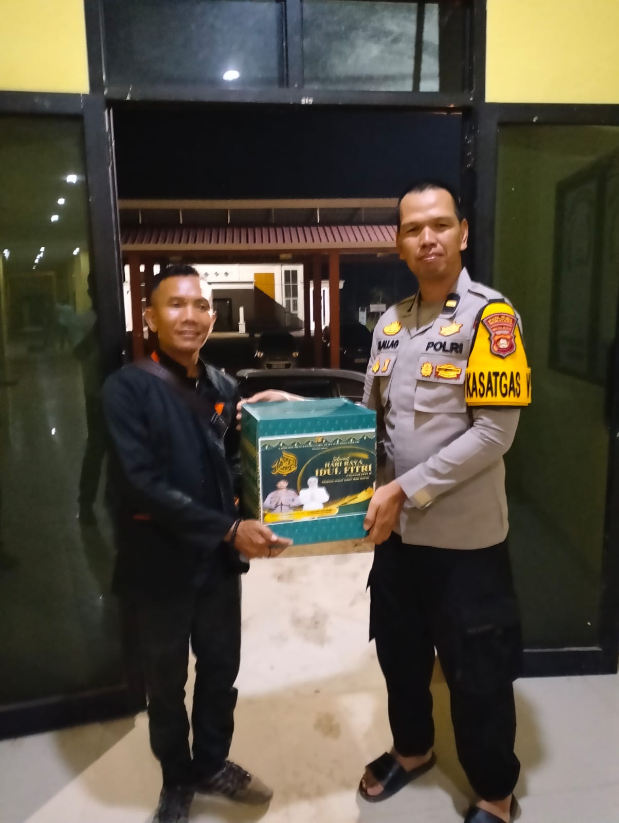 Polres Muratara Beri Tali Asih Lebaran untuk Insan Pers, 55 Paket Sembako Dibagikan 1