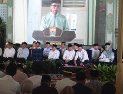 Dandim 0418/Palembang Hadiri Buka Puasa dan Tarawih Bersama Forkopimda Kota Palembang