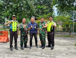 Babinsa Koramil 418-05/Lemabang Monitoring Keamanan Lingkungan di Komplek Pertamina
