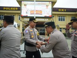 Polres OKI Gelar Halal Bihalal di momen Idul Fitri 1447.H