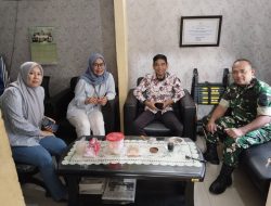 Babinsa 28 Ilir Koramil 418-01/Makrayu Gelar Halal Bihalal Bersama Staf Kelurahan, Pererat Silaturahmi Pasca Lebaran