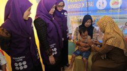 Ketua tim pembina posyandu Asahan tinjau posyandu di kelurahan siumbut- umbut 5