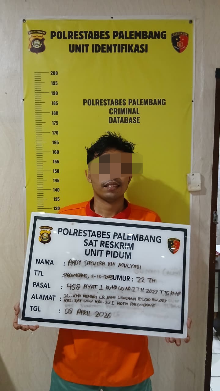 Pelarian Berakhir! Pembunuh Sadis di Palembang Dibekuk di Jambi, Polisi Tegaskan Tak Ada Tempat Aman bagi Pelaku Kejahatan 1