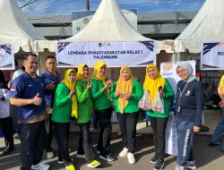 Sambut HBP ke-62, Karya Warga Binaan Lapas Kelas I Palembang Tampil dan Bersaing di Bazar Rutan Pakjo