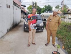 Lurah Sialang Respons Cepat Aduan Jalan Rusak, Langsung Koordinasi dengan PUPR