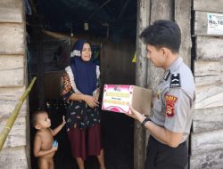 Polres OKI Gelar Baksos dan Bakti Religi, Salurkan 100 Paket Sembako