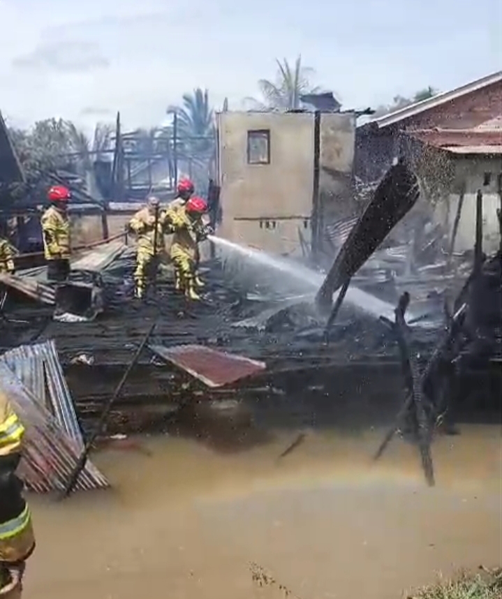 Kebakaran Di Keramasan Satu Motor Dan Emas Lima Suku Ludes Terbakar 1