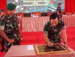 “Perkuat Kebersamaan, Dandim 0402/OKI-OI Dampingi Pangdam II/Sriwijaya Kunjungan Kerja ke OKI dan OI.