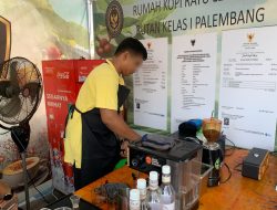 Rutan Palembang Kembangkan UMKM Kopi Ratu Lembang, Dukung Program Akselerasi Menteri Imigrasi dan Pemasyarakatan