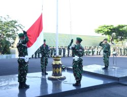 Jaga Nama Baik Institusi, Pesan Panglima TNI dalam Upacara 17-an Korem 044/Gapo