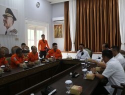 SINERGI PENYELAMATAN DIPERKUAT, KEPALA KANTOR SAR PALEMBANG AUDIENSI DENGAN WALI KOTA PALEMBANG