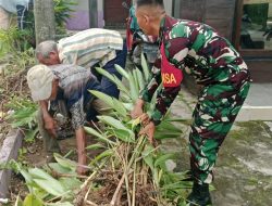 Cegah DBD di Musim Hujan, Babinsa 30 Ilir Bersama Warga Gelar Aksi Bersih Lingkungan