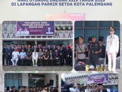Upacara Hari Otonomi Daerah XXIX di Palembang, Dandim Tekankan Sinergi dan Inovasi