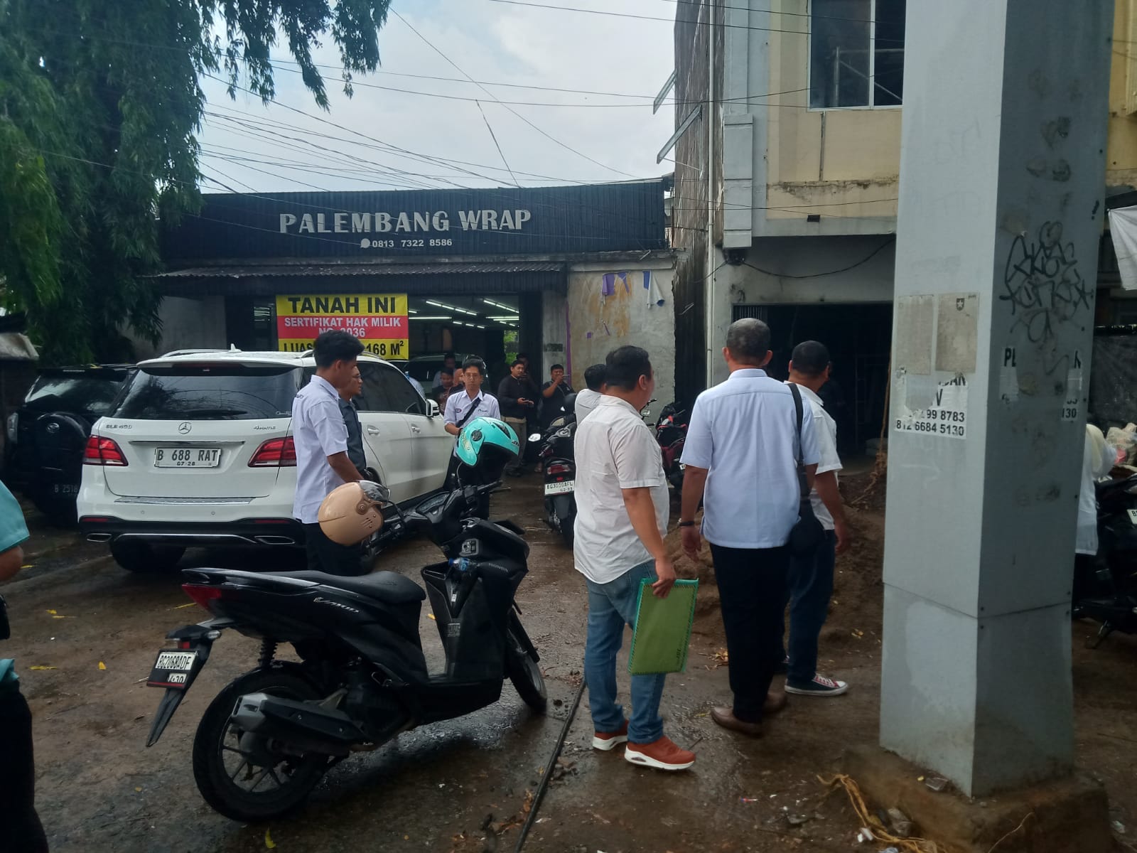 Menindaklanjuti Adanya Laporan Pengaduan, Tim Dinas PUPR Kota Palembang Melakukan Sidak Lapangan 2