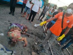 IRT Tewas Tertabrak Kereta Babaranjang di Prabumulih, Polisi Gerak Cepat Evakuasi