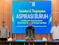 Sarasehan May Day di OKI, Kapolres Tekankan Dialog Buruh dan Pemerintah Demi Kondusivitas