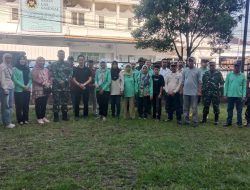 Koramil 418-01/Makrayu Gotong Royong Bersama Warga 30 Ilir Dukung Gerakan Nasional Indonesia Asri