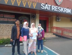 Didampingi LBH Bima Sakti, IRT di Palembang Laporkan Dugaan Pencemaran Nama Baik