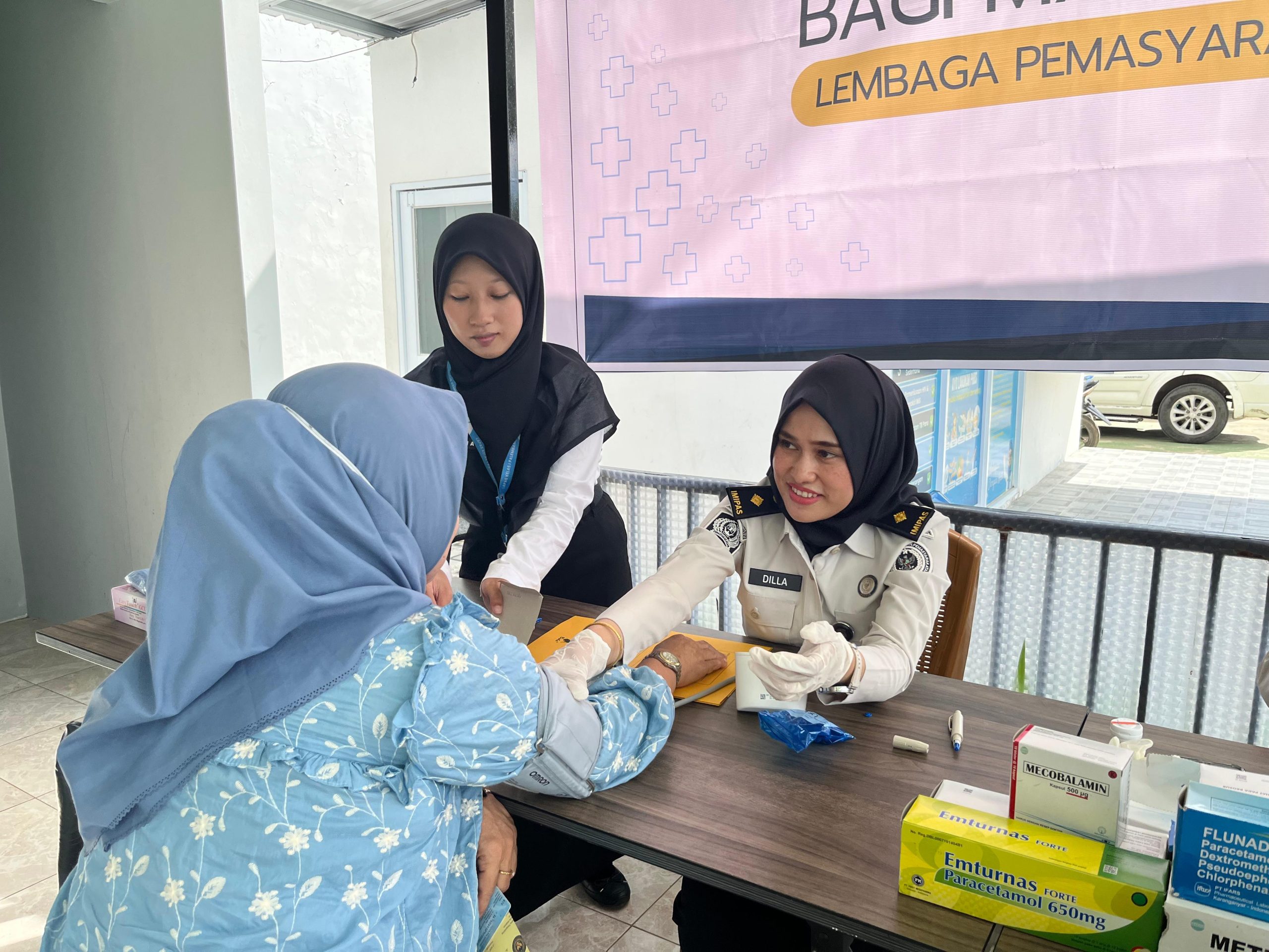Lapas Kelas I Palembang Gelar Pemeriksaan Kesehatan Gratis untuk Masyarakat 1