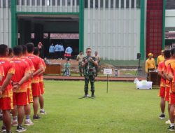 Kodim 0402/OKI Gelar Garjas Periodik Semester I untuk Jaga Fisik Prajurit