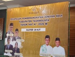 Kloter 29 KJT Asal Indramayu Diberangkatkan, 176 Jemaah Haji Menuju Tanah Suci