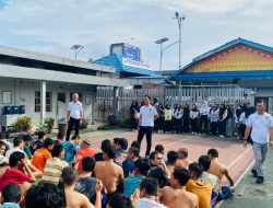 Rutan Kelas I Palembang Gelar Razia Rutin Blok Hunian Warga Binaan