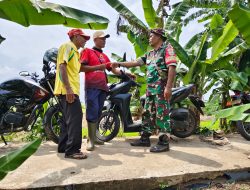 Babinsa Pulokerto Serap Aspirasi Petani, Keluhkan Sulitnya Pupuk di Tengah Musim Pancaroba