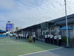 Kakanwil Ditjenpas Sumsel Pimpin Apel Kedisiplinan di Rutan Kelas I Palembang, Berikan Reward Petugas Berprestasi
