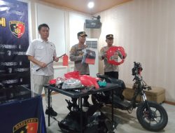 Belum 1X24 Jam Polsek Sukarami Meringkus Pelaku Curanmor