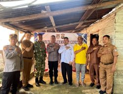 Polda Sumsel Gelar Bedah Rumah dan Bansos di Muratara, Dukung Program Kesejahteraan Presiden