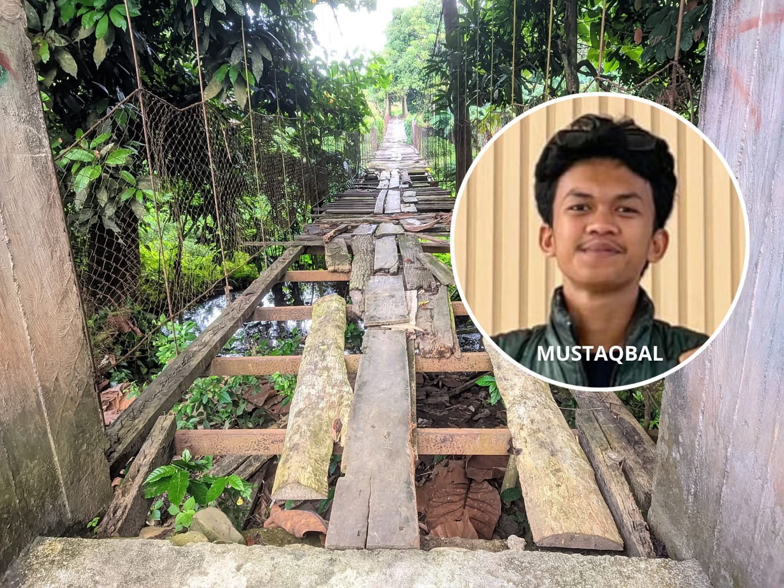 Jembatan Gantung Pajalesang Kian Memprihatinkan, Fungsi Pengawasan DPRD Kota Palopo Dipertanyakan 1