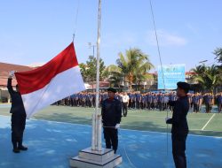 Peringati Hari Lahir Pancasila, Lapas Kelas I Palembang Tanamkan Semangat Nasionalisme Melalui Upacara