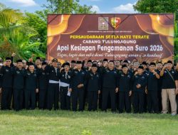 Jelang Bulan Sura 2026, PSHT Tulungagung Matangkan Pengamanan Internal, Ratusan PAMTER Siap Kawal Pengesahan Warga Baru