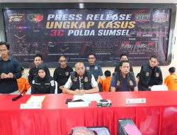 Polda Sumsel Ungkap 123 Kasus 3C Selama Mei 2026, 137 Tersangka Diamankan